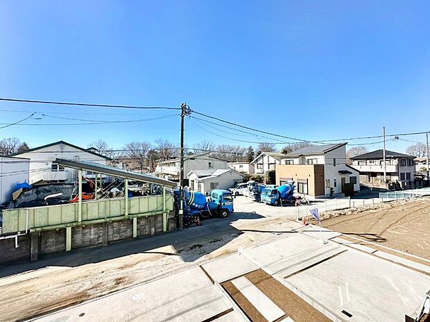 お住まいからの眺望です。