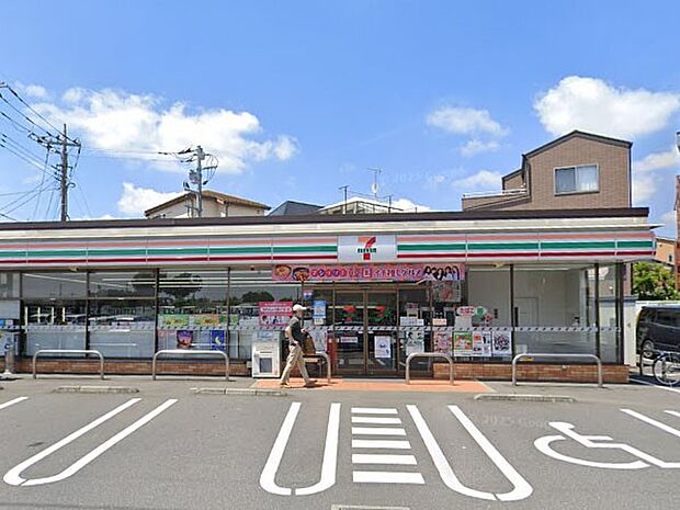 コンビニ 450m セブン-イレブン 新座石神3丁目店