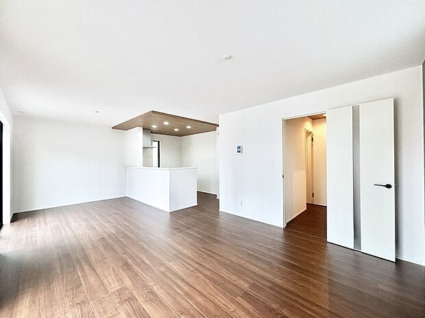 18帖のLDKは家族みんなの快適空間!家族のつながりを強くする大事なスペースです。