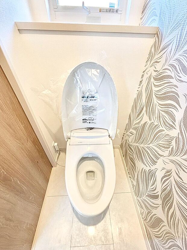 トイレは1階と2階それぞれに配置されていてとても便利です。