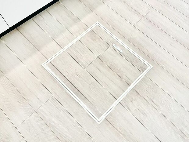 床下収納付き！日用品・非常用品の収納にも大活躍。