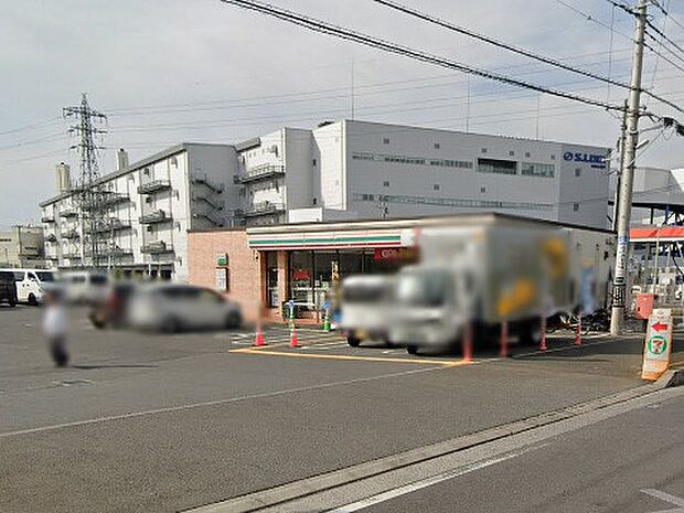 コンビニ 300m セブン-イレブン 新座大和田3丁目店