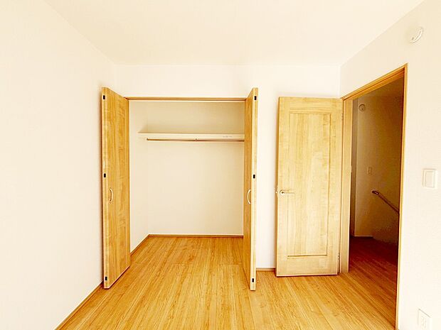 収納力あるクローゼット