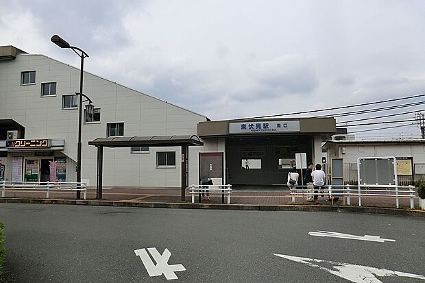 駅 1360m 西武新宿線東伏見駅