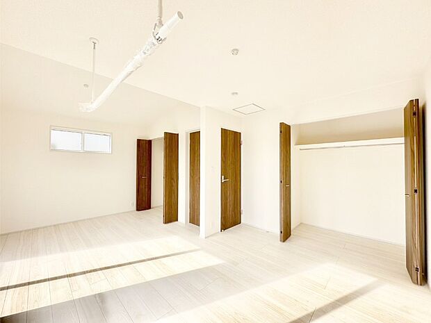 将来は2部屋にすることもできますね。お年頃になったら夢の個室にチェンジ!