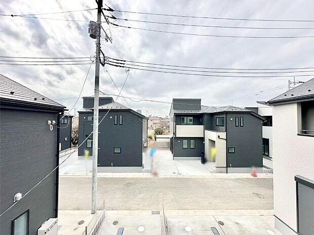 お住まいからの眺望です。