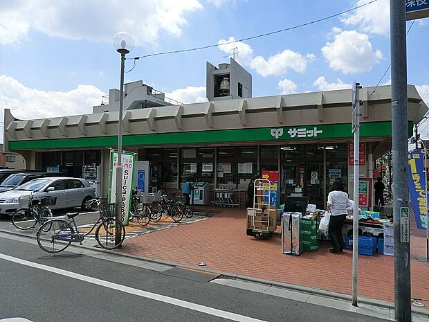 スーパー 500m サミットストア江原町店