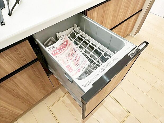 面倒なお片づけは食洗機にお任せ!家事の負担が減って、時間にも気持ちにもゆとりができます。