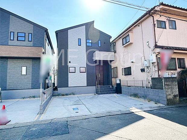 上質感あふれる外観デザイン。魅力の住まいを実現。