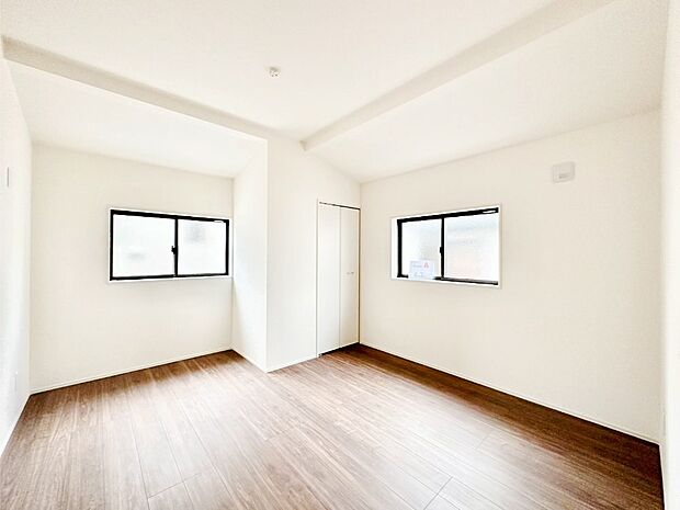 2面採光を確保した明るい空間。家族みんなが快適な暮らしを実現する設計です。　