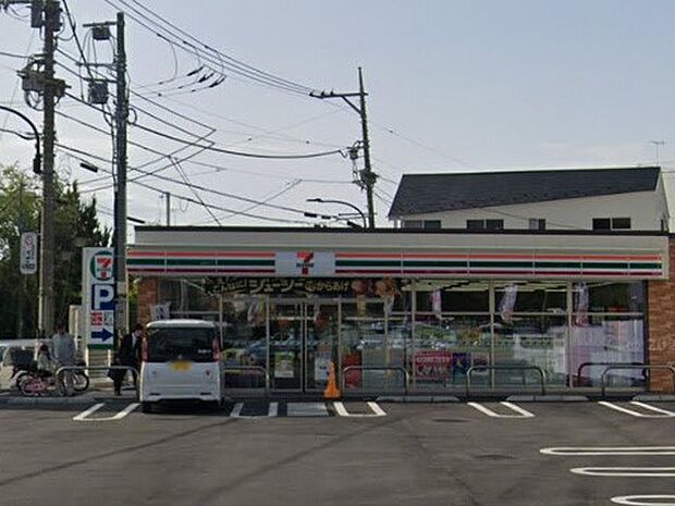 コンビニ 400m セブン-イレブン 清瀬松山1丁目店