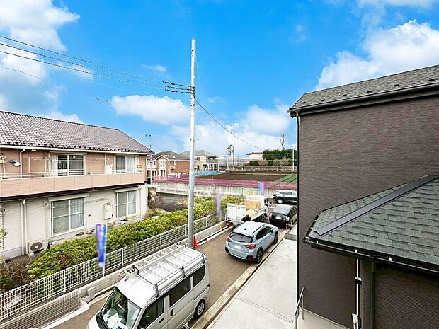 バルコニーからの眺望です