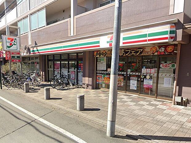 コンビニ 200m セブンイレブン東村山秋津駅前店