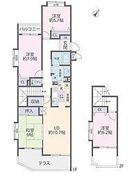 エクレール和光テラス 4LDKの間取図画像