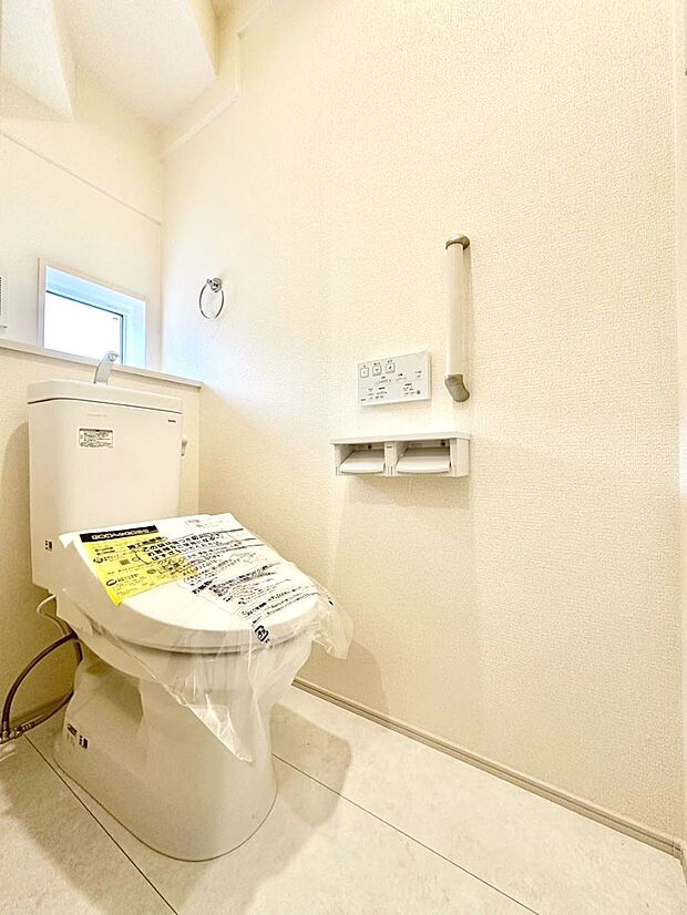 トイレは1階と2階それぞれに配置されていてとても便利です。