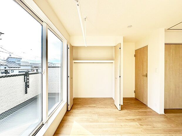 収納力あるクローゼット