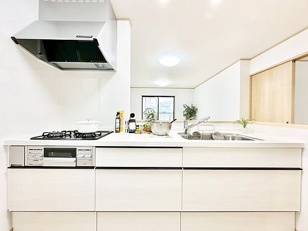 お料理を効率的に、楽しく！システムキッチン