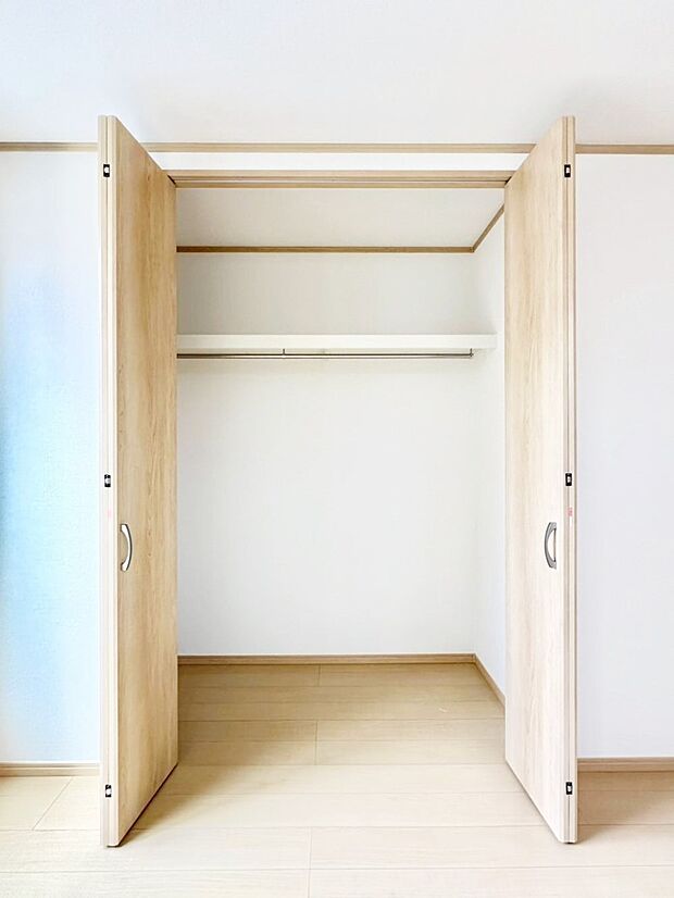 収納力あるクローゼット