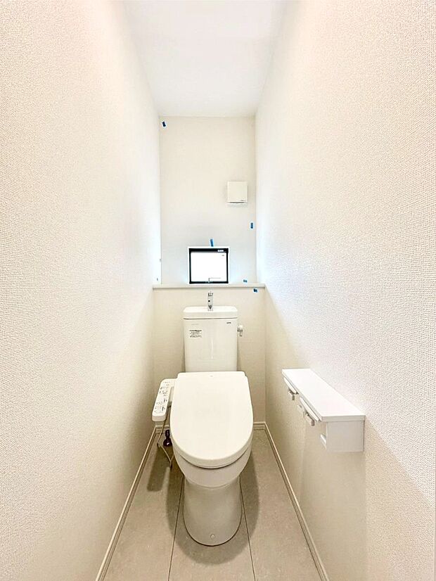 トイレは1階と2階それぞれに配置されていてとても便利です。