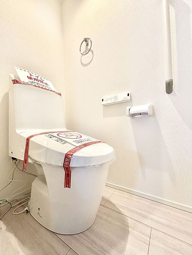 トイレは1階と2階それぞれに配置されていてとても便利です。 
