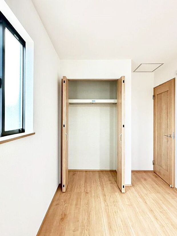 収納力あるクローゼット