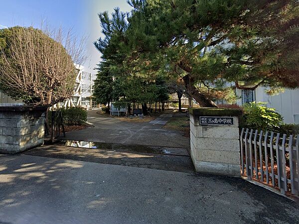 中学校 1960m 所沢市立三ケ島中学校