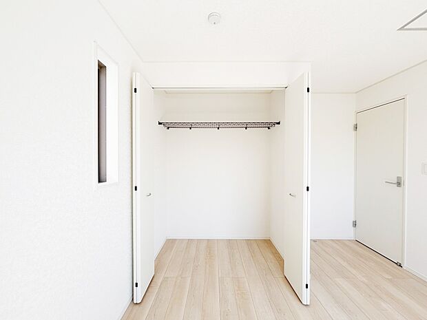 収納力あるクローゼット