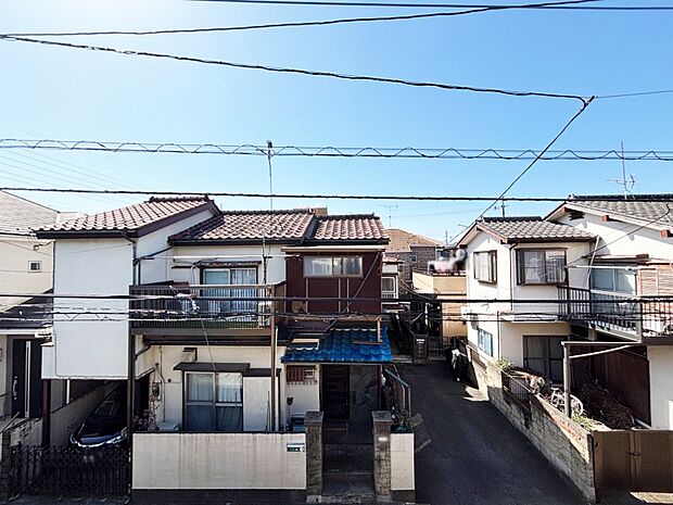 バルコニーからの眺望です