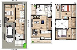 東大阪市鷹殿町 大きな吹抜のある家