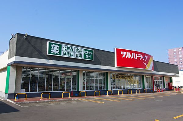 ツルハドラッグ東大阪西堤店まで約640m