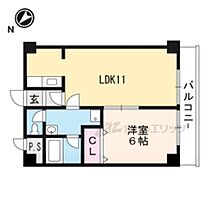 滋賀県大津市今堅田２丁目（賃貸マンション1LDK・2階・39.68㎡） その2