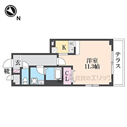間取図画像 ワンルーム