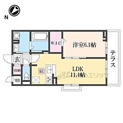 Nobeldignity 1LDKの間取図画像