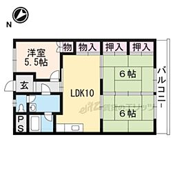 ライフレジデンス21 3LDKの間取図画像