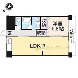 NaSu1本社ビル 1LDKの間取図画像