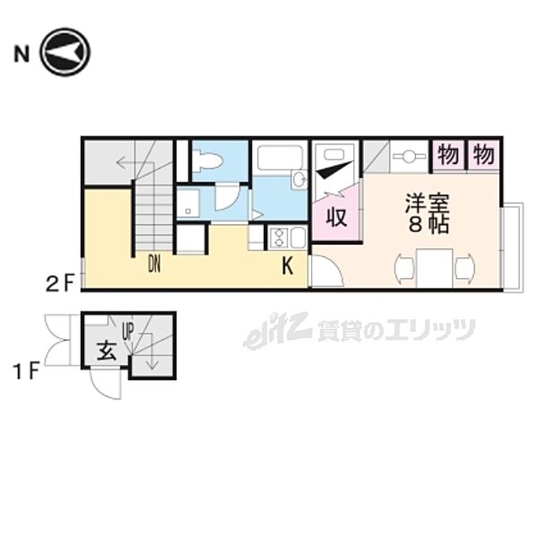 同じ建物の物件間取り写真 - ID:225003517418