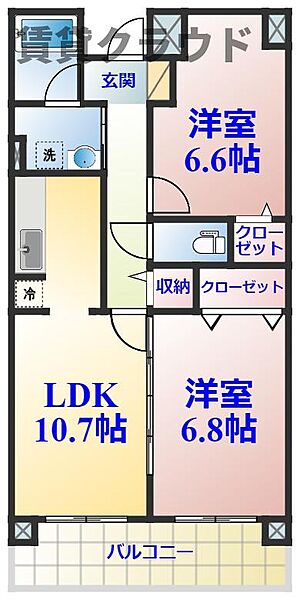 同じ建物の物件間取り写真 - ID:212042946750