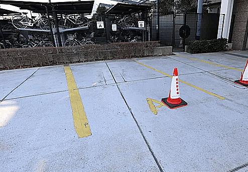 来客用駐車場