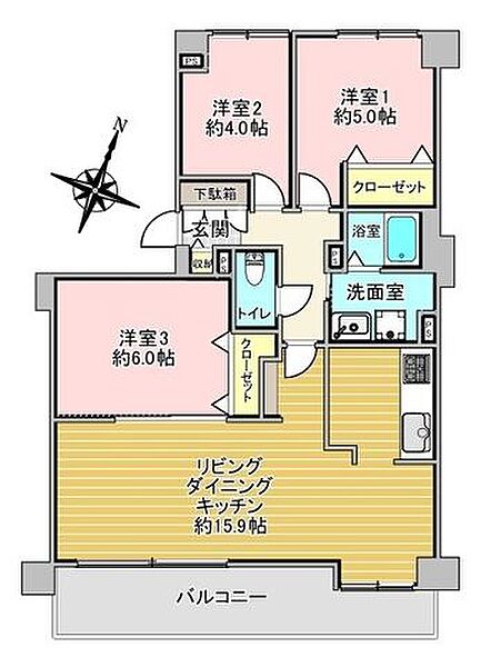 間取り：301000109652