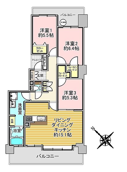 間取り：301000111538