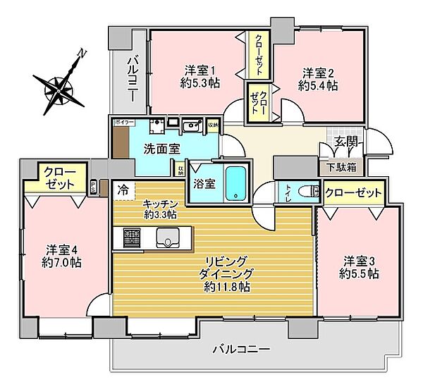 間取り：301000114585