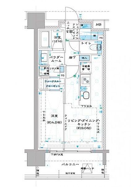 同じ建物の物件間取り写真 - ID:213116151584