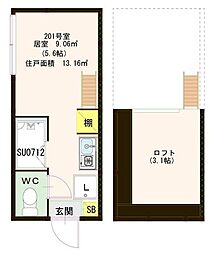 間取図画像 ワンルーム