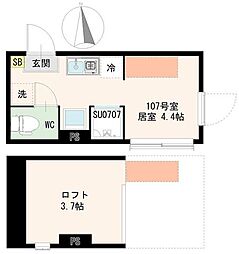 間取図画像 ワンルーム