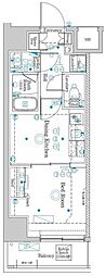 ラフィスタ町田 1DKの間取図画像