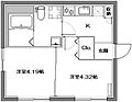 アーバンステージ菊川1階12.0万円