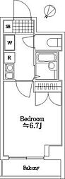 ロイヤルアメニティー巣鴨 1Kの間取図画像