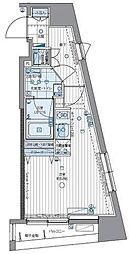 パティーナ三田台 ワンルームの間取図画像