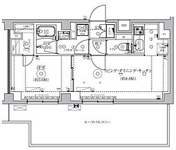 セジョリ練馬平和台2 1LDKの間取図画像