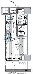 MAXIV横浜吉野町TRE 1Kの間取図画像